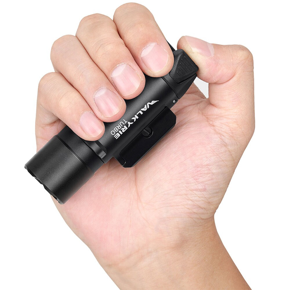 Latarka laserowa na broń Olight LEP Valkyrie Turbo Black - 250 lumenów