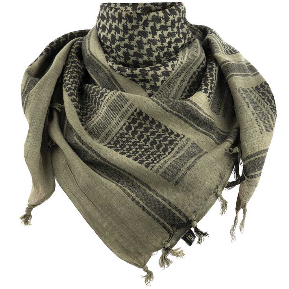 Arafatka chusta ochronna M-Tac Shemagh - Foliage Green/Black