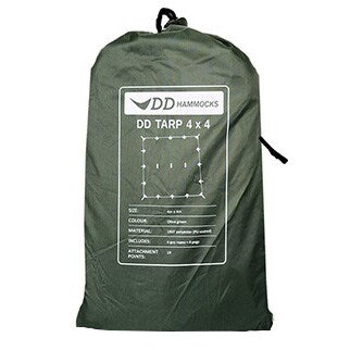 Płachta biwakowa DD Hammocks Tarp 4x4 - olive