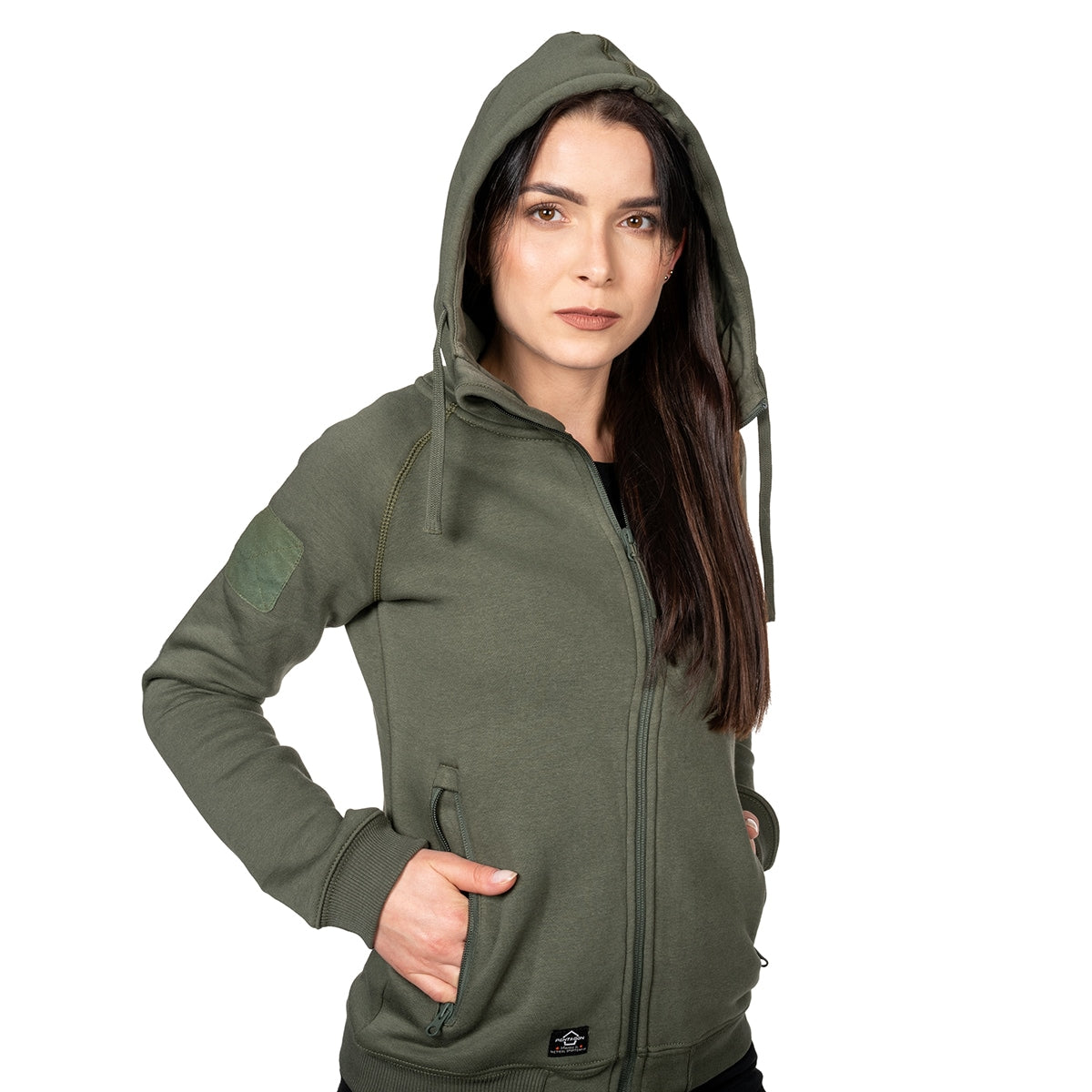 Bluza damska Pentagon Aphrodite Sweater - Camo Green