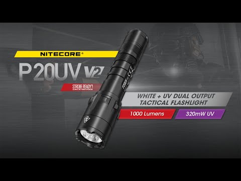 Latarka Nitecore P20UV V2 - 1000 lumenów