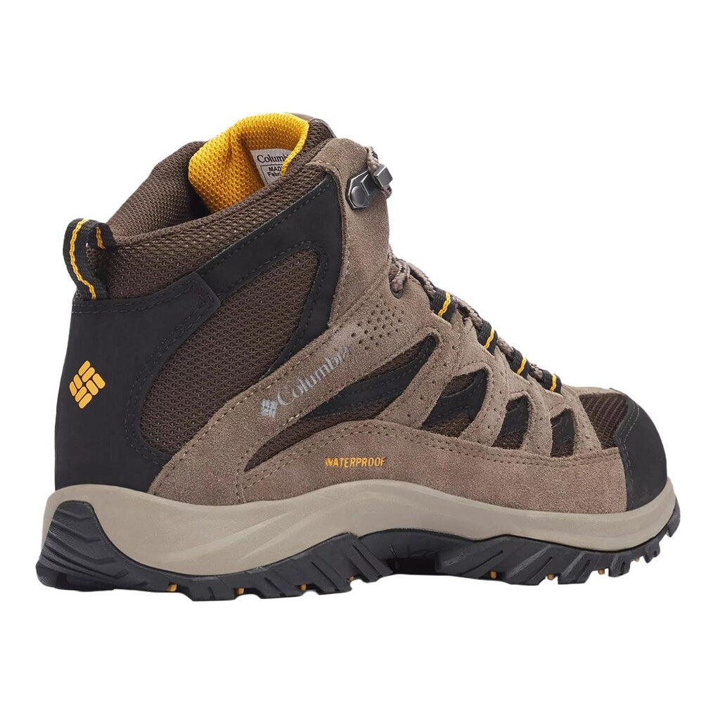 Buty Columbia Crestwood Mid Waterproof - Cordovan/Squash
