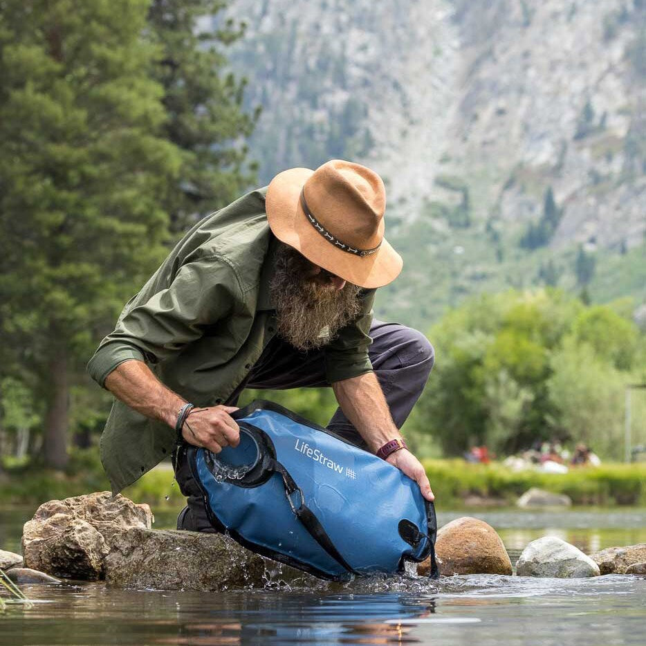 Filtr do wody LifeStraw Peak Flex Gravity Water Filter System 8 L - Dark Gray