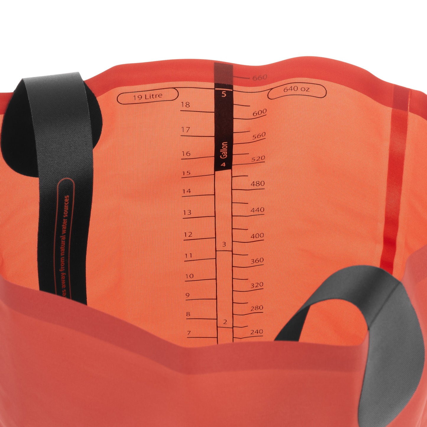 Wiadro turystyczne składane Sea to Summit Folding Bucket 20 l - Red