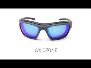 Okulary taktyczne Wiley X Ozone - Captivate Polarized Blue Mirror/Matte Grey