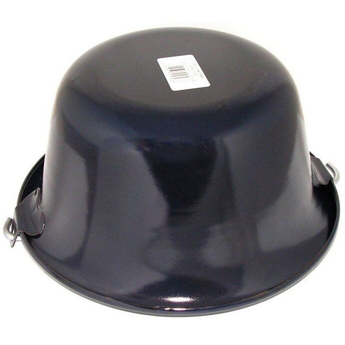 Kociołek węgierski polowy emaliowany MFH 14L Black