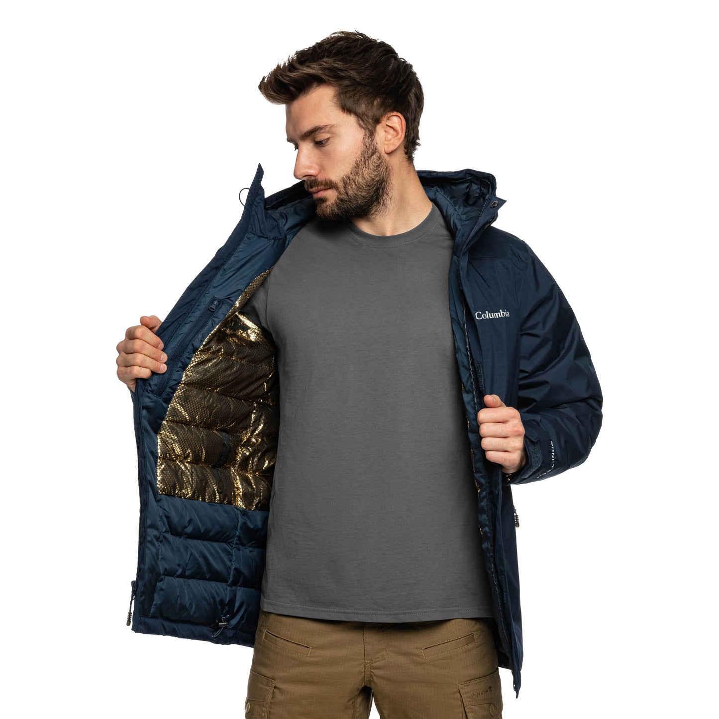 Kurtka Columbia Oak Harbor II Insulated Waterproof - Collegiate Navy