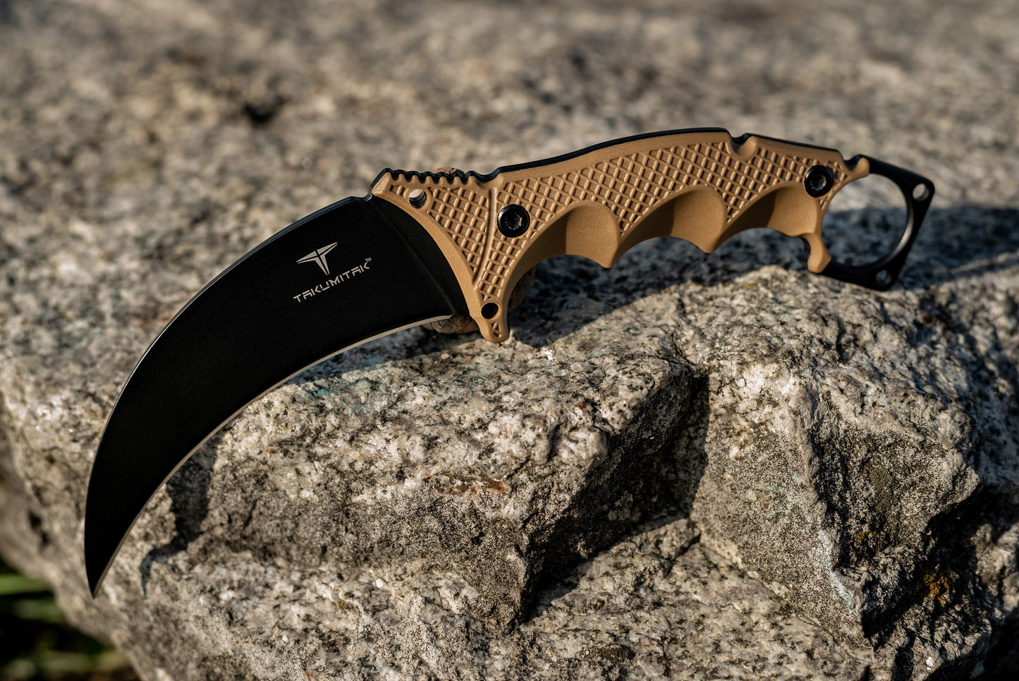 Nóż Takumitak Midnight - Black/Coyote Brown