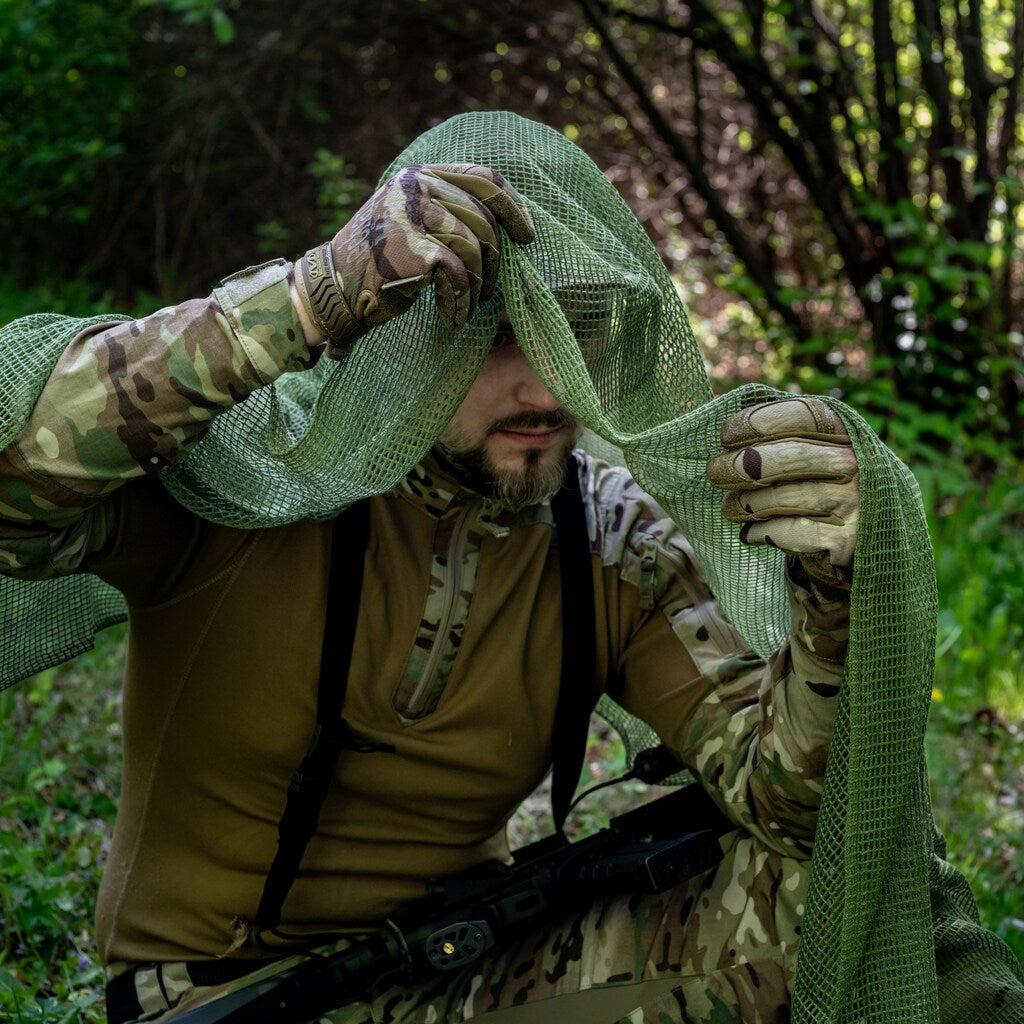 Osobista siatka maskująca Mil-Tec - Olive