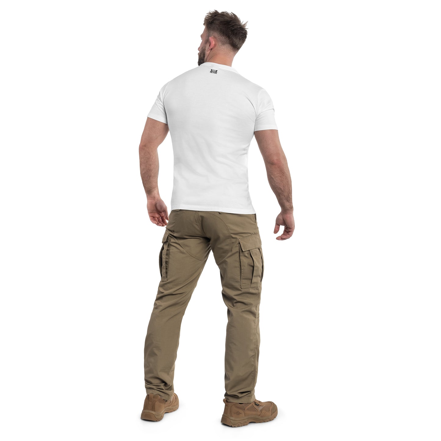Koszulka T-shirt Pentagon Ageron "Vertical" - White
