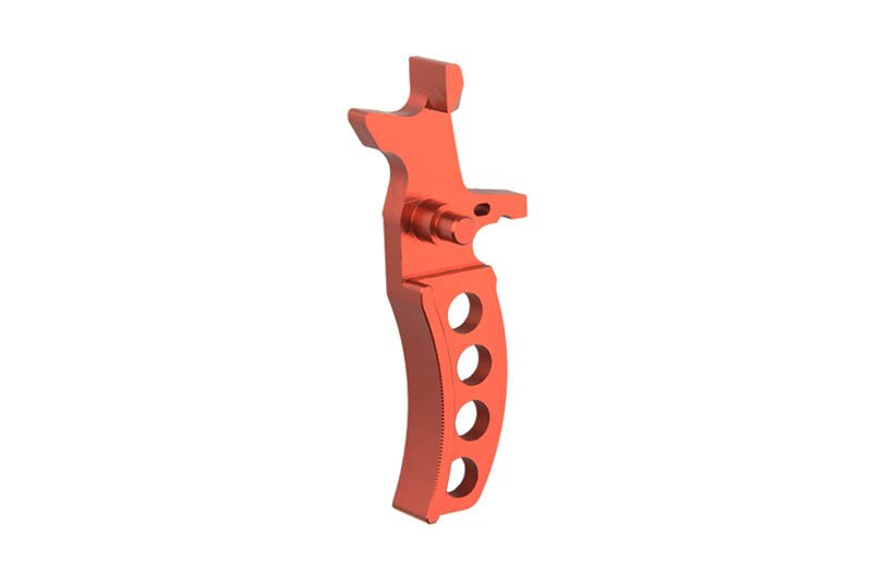 Język spustowy Retro Arms CNC typ D do replik M4/M16 - czerwony