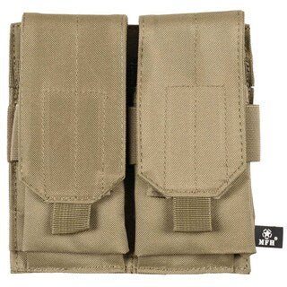 Podwójna ładownica na magazynek MFH Ammo Pouch MOLLE - Coyote