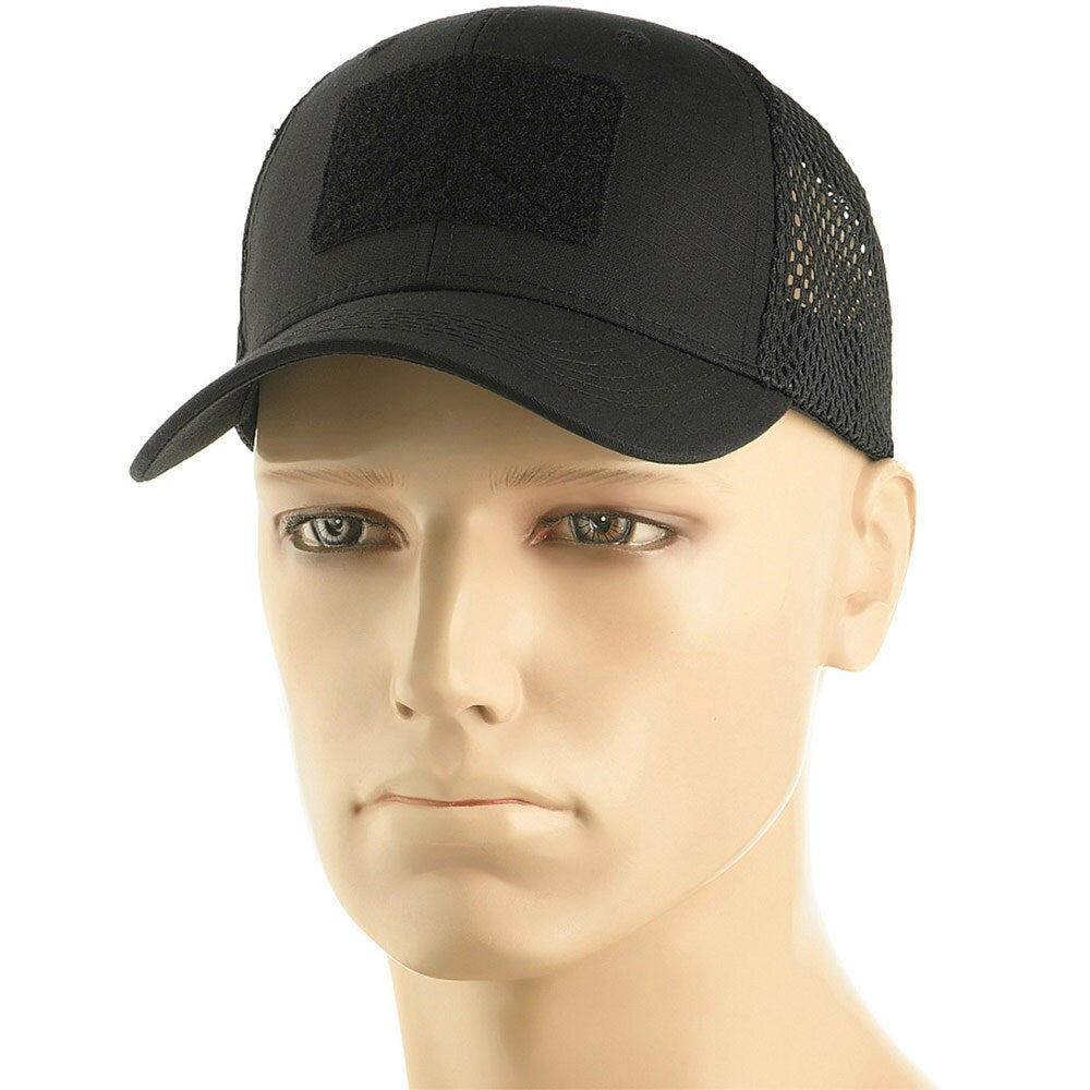 Czapka z daszkiem M-Tac Vent plus velcro Flex Rip-Stop - Black