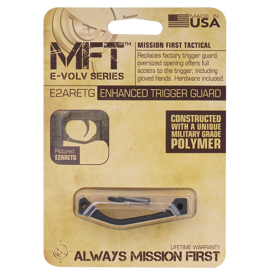 Osłona spustu MFT E-VolV Enhanced Trigger Guard do karabinków AR15 E2ARETG-BL