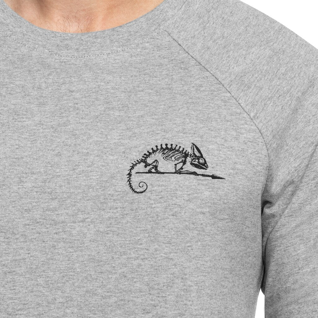 Koszulka Helikon Long Sleeve Logo - Grey Melange