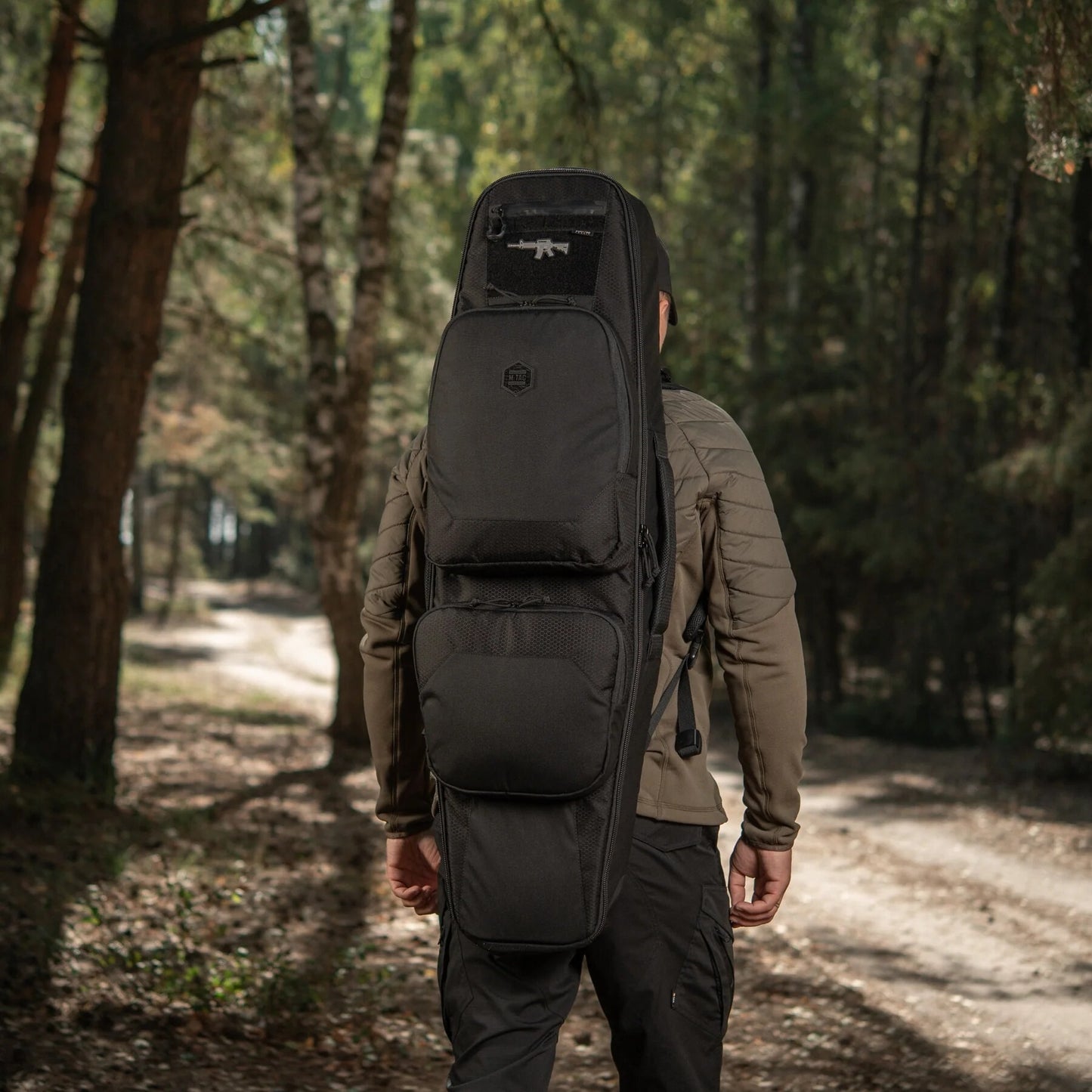 Pokrowiec M-Tac na broń Elite Hex 105 cm - Black