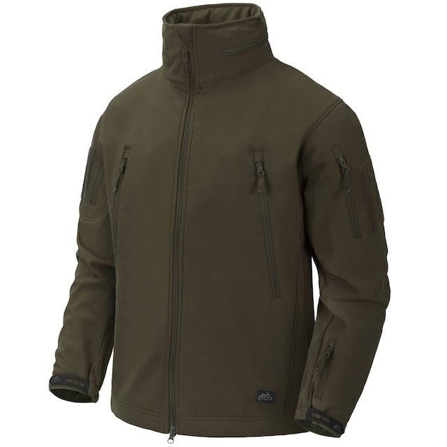 Kurtka Helikon Gunfighter Softshell Shark Skin Windblocker - Taiga Green