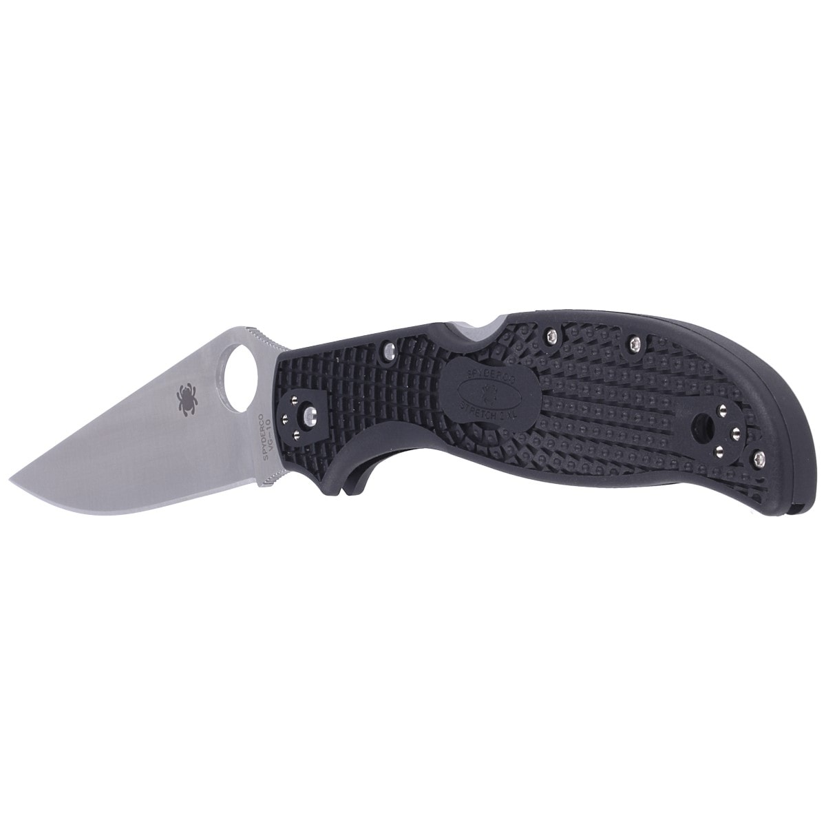Nóż składany Spyderco Stretch 2 XL VG-10 - Black