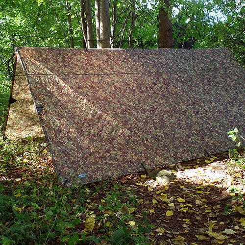 Płachta biwakowa DD Hammocks Tarp 4x4 - Multicam