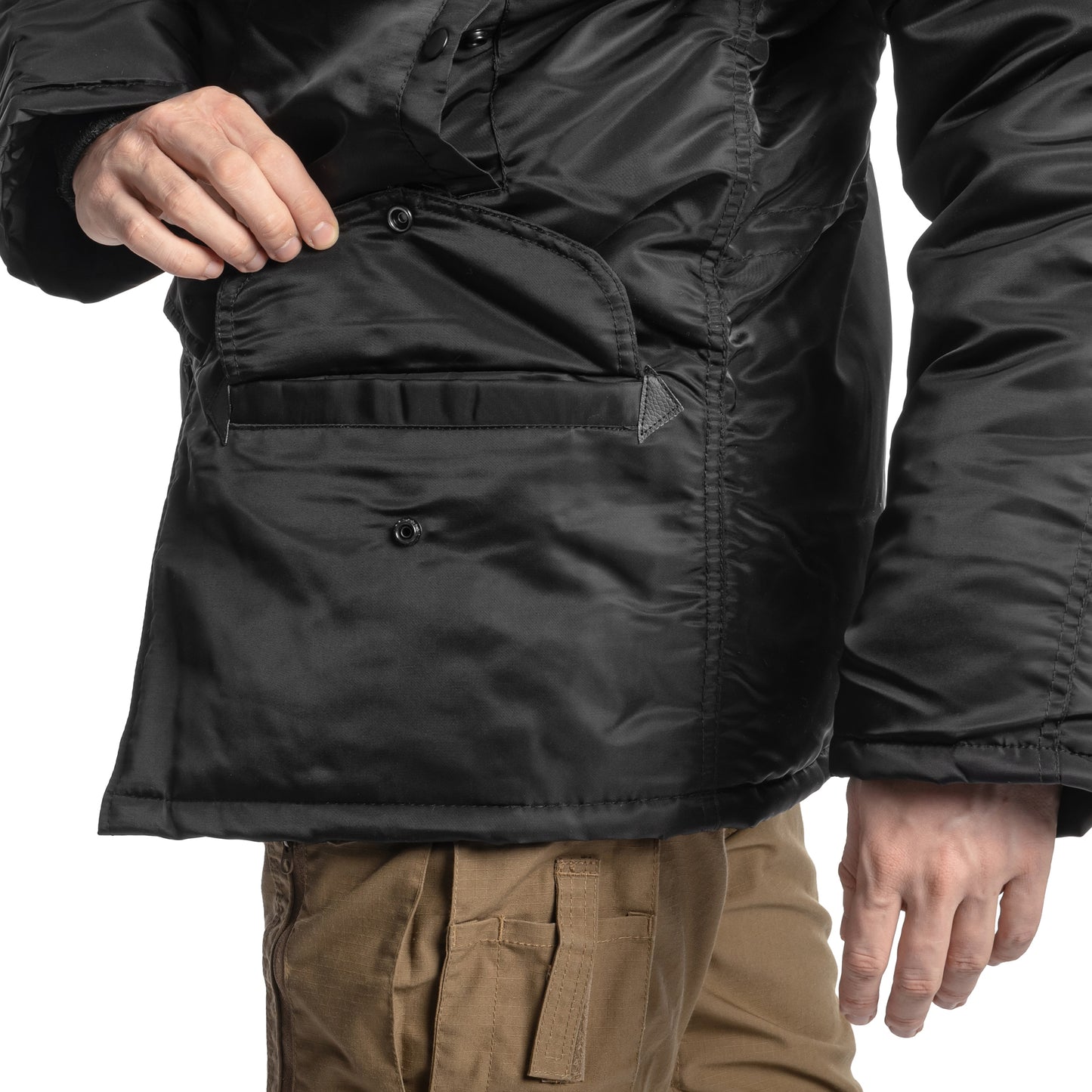 Kurtka Mil-Tec N3B Parka - Black