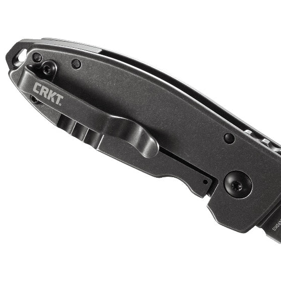 Nóż składany CRKT Burnley Squid - Black Stonewash