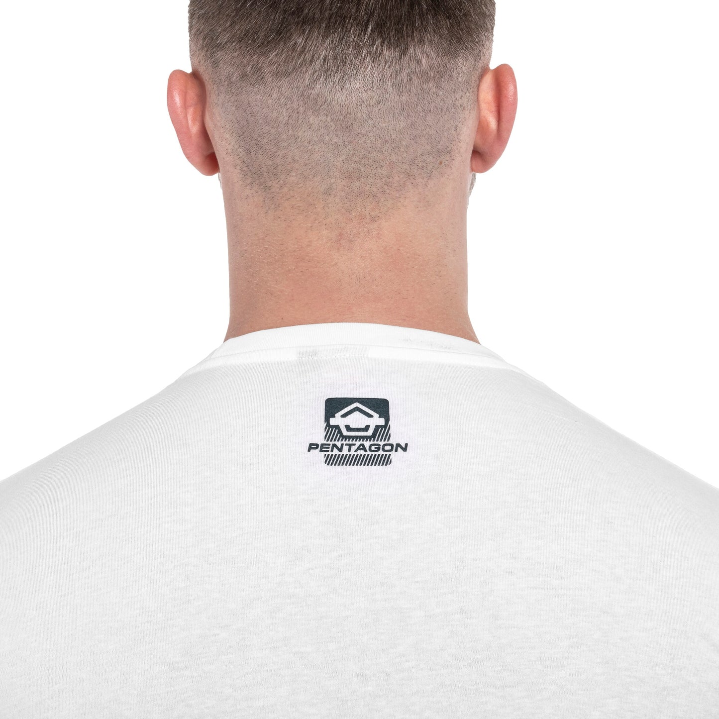 Koszulka T-shirt Pentagon Ageron "Hashtag" - White