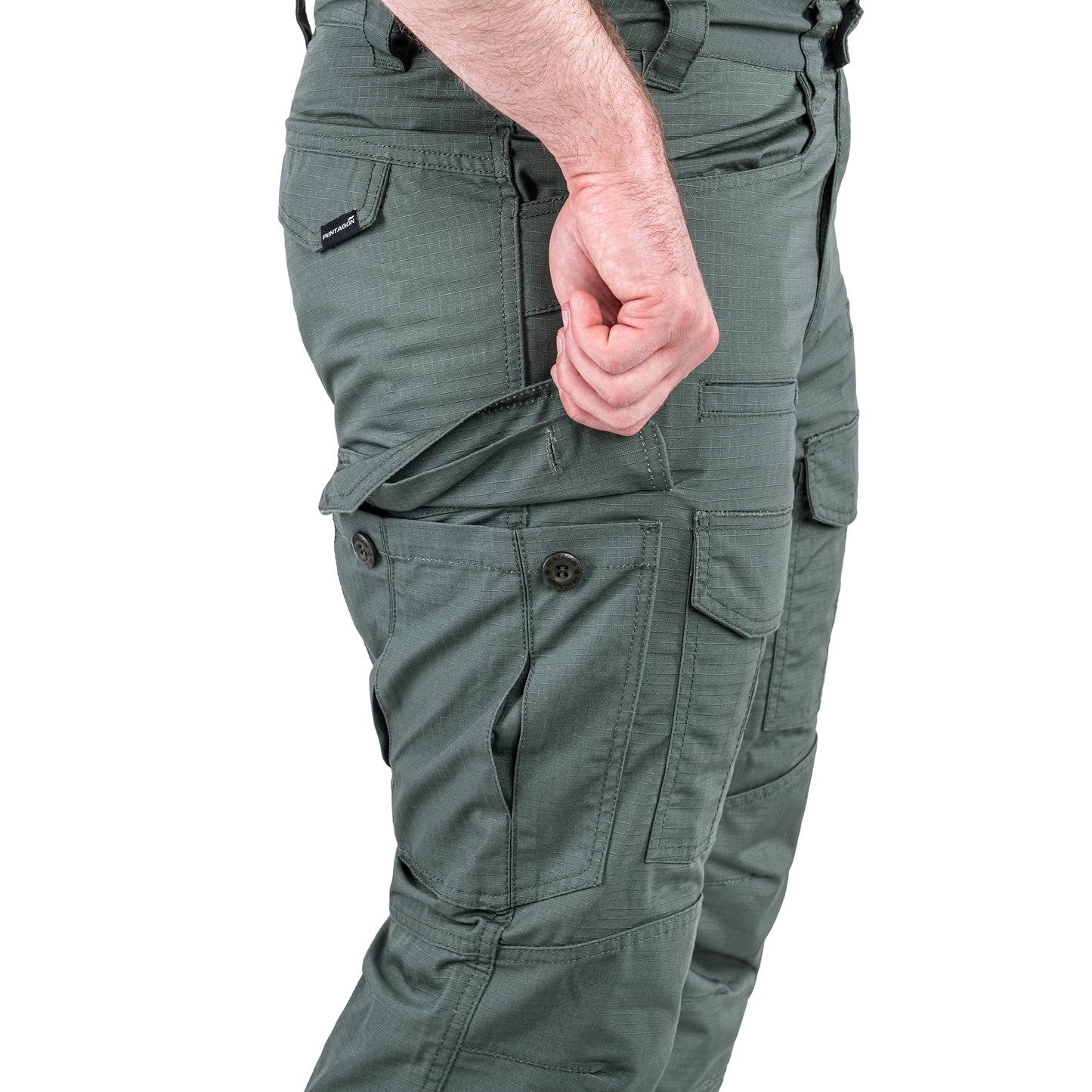 Spodnie Pentagon Lycos Camo Green