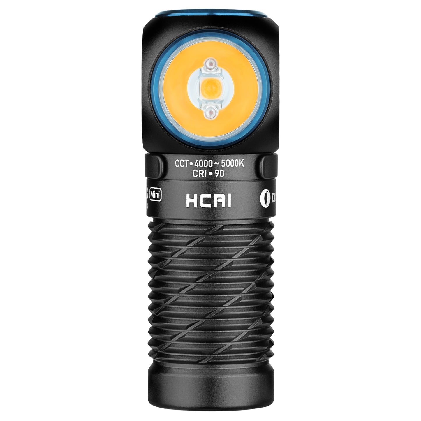 Latarka czołowa i kątowa Olight Perun 3 Mini HCRI Neutral White Black z opaską - 920 lumenów