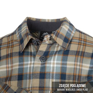 Koszula Helikon MBDU Flannel - Slate Blue Checkered