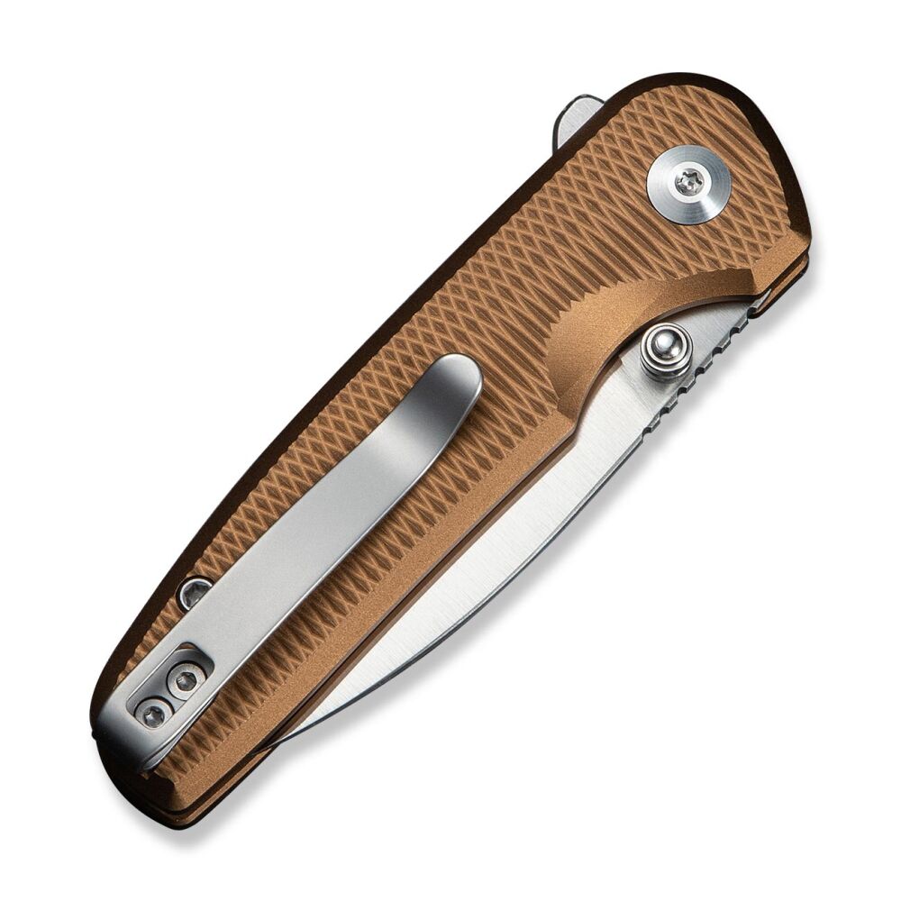 Nóż składany Civivi Mini Shakan Nitro-V Aluminium - Coyote Brown