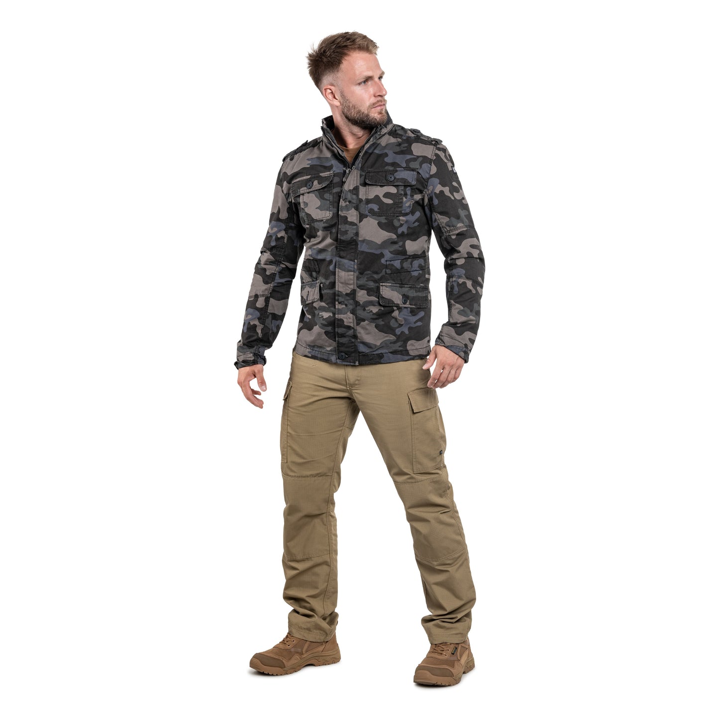 Kurtka Brandit Britannia - Dark Camo