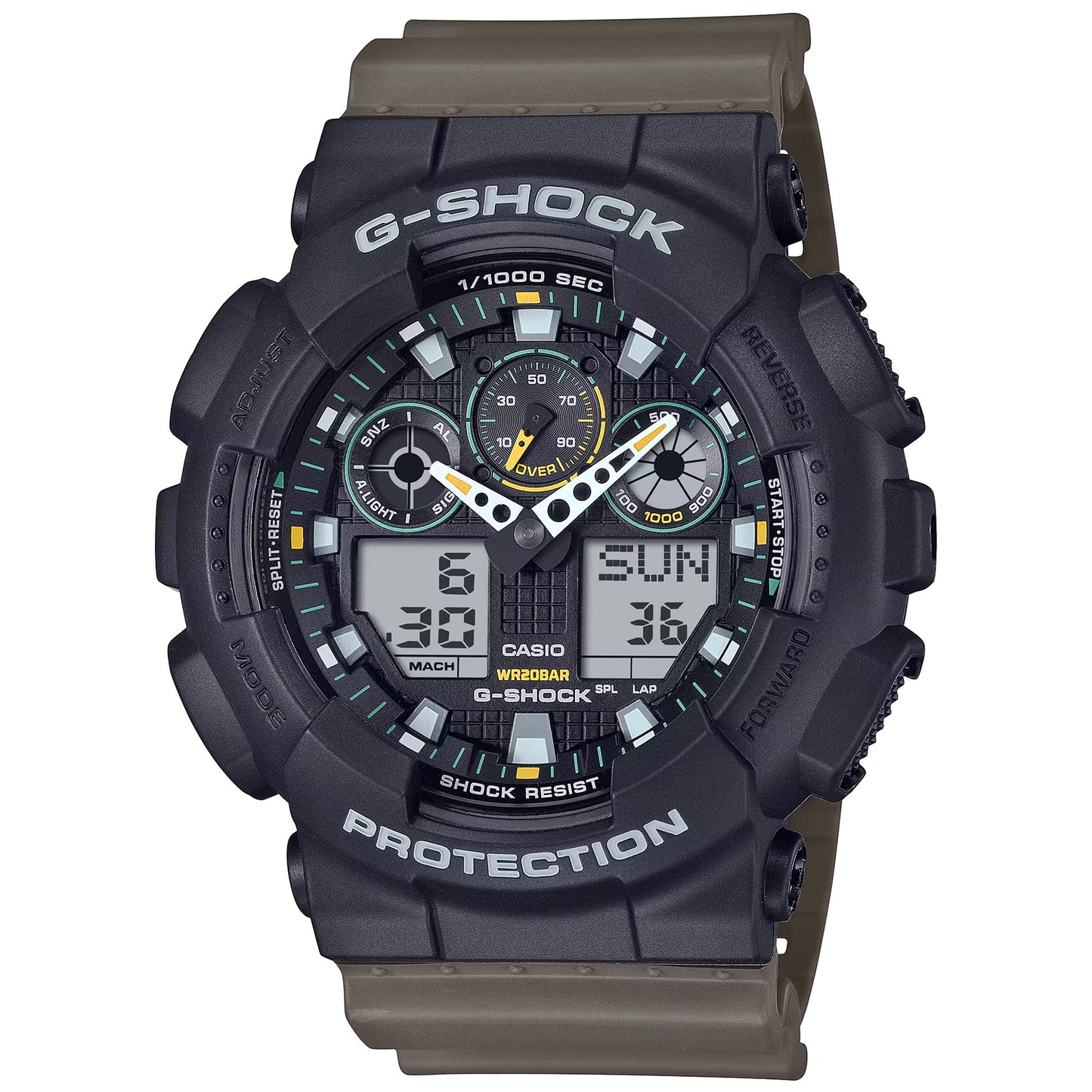 Zegarek Casio G-Shock Original GA-100TU-1A3ER