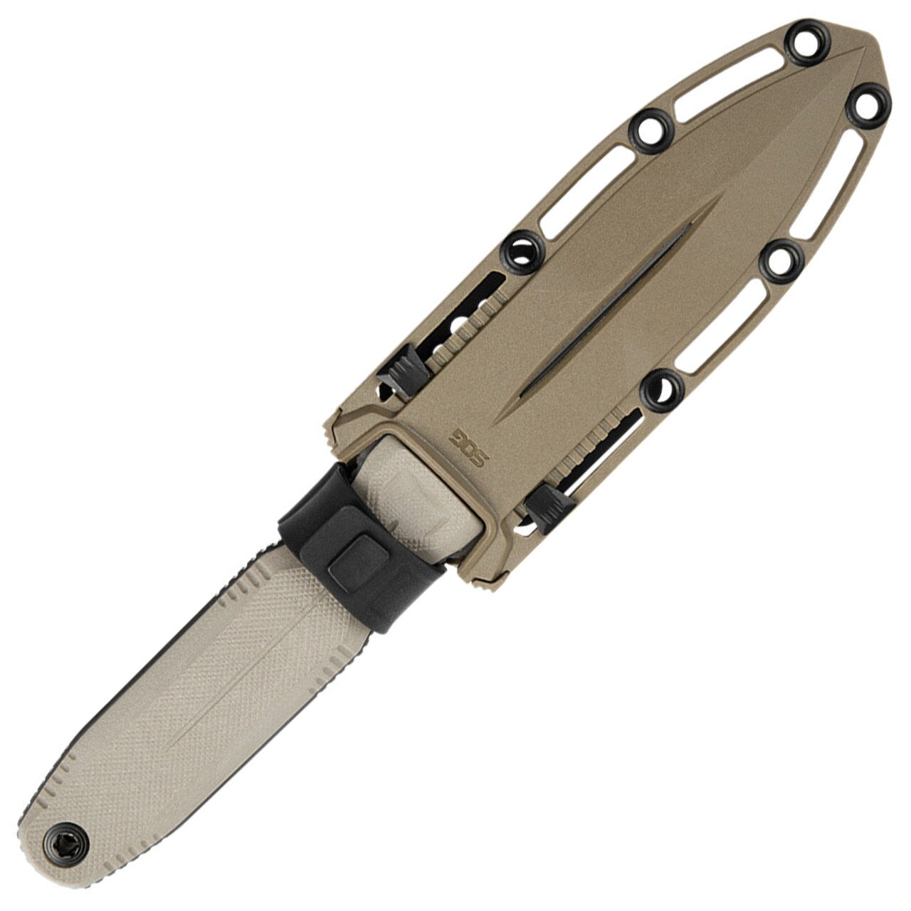 Nóż SOG Pentagon FX - Flat Dark Earth