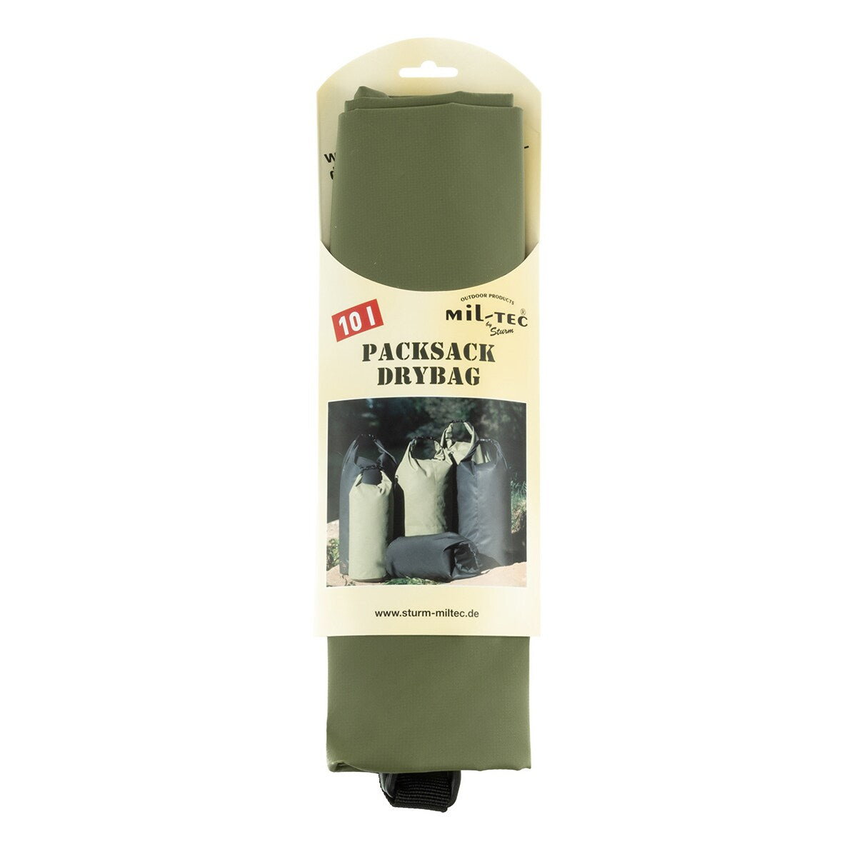 Worek wodoodporny Mil-Tec Drybag 10 l - Olive