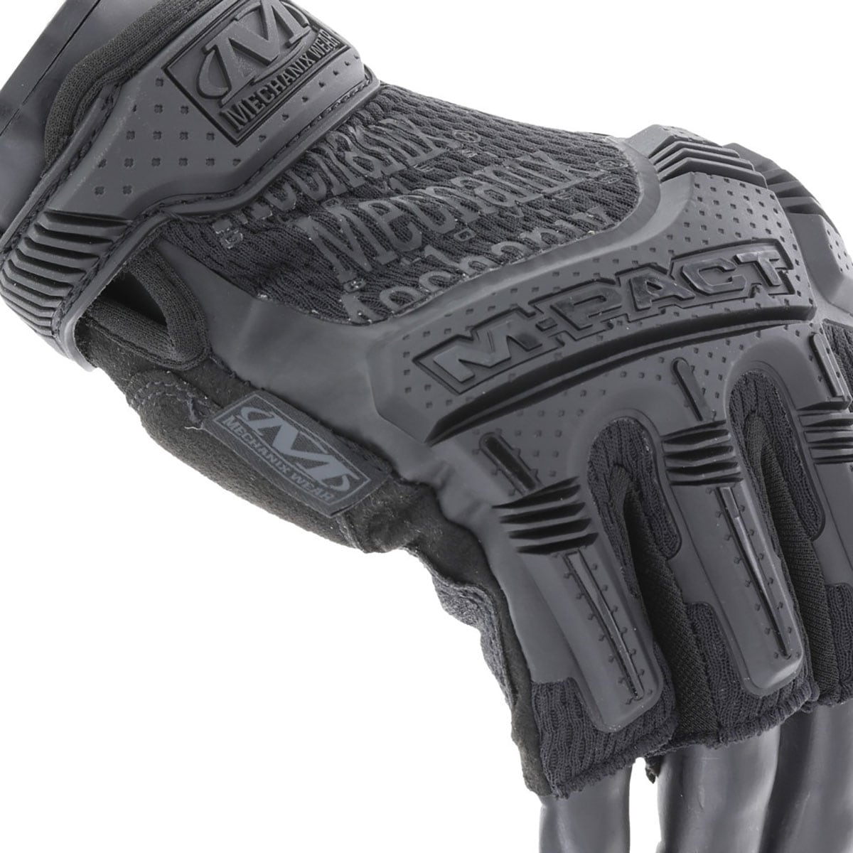 Rękawice taktyczne Mechanix Wear M-Pact Fingerless Covert - Black
