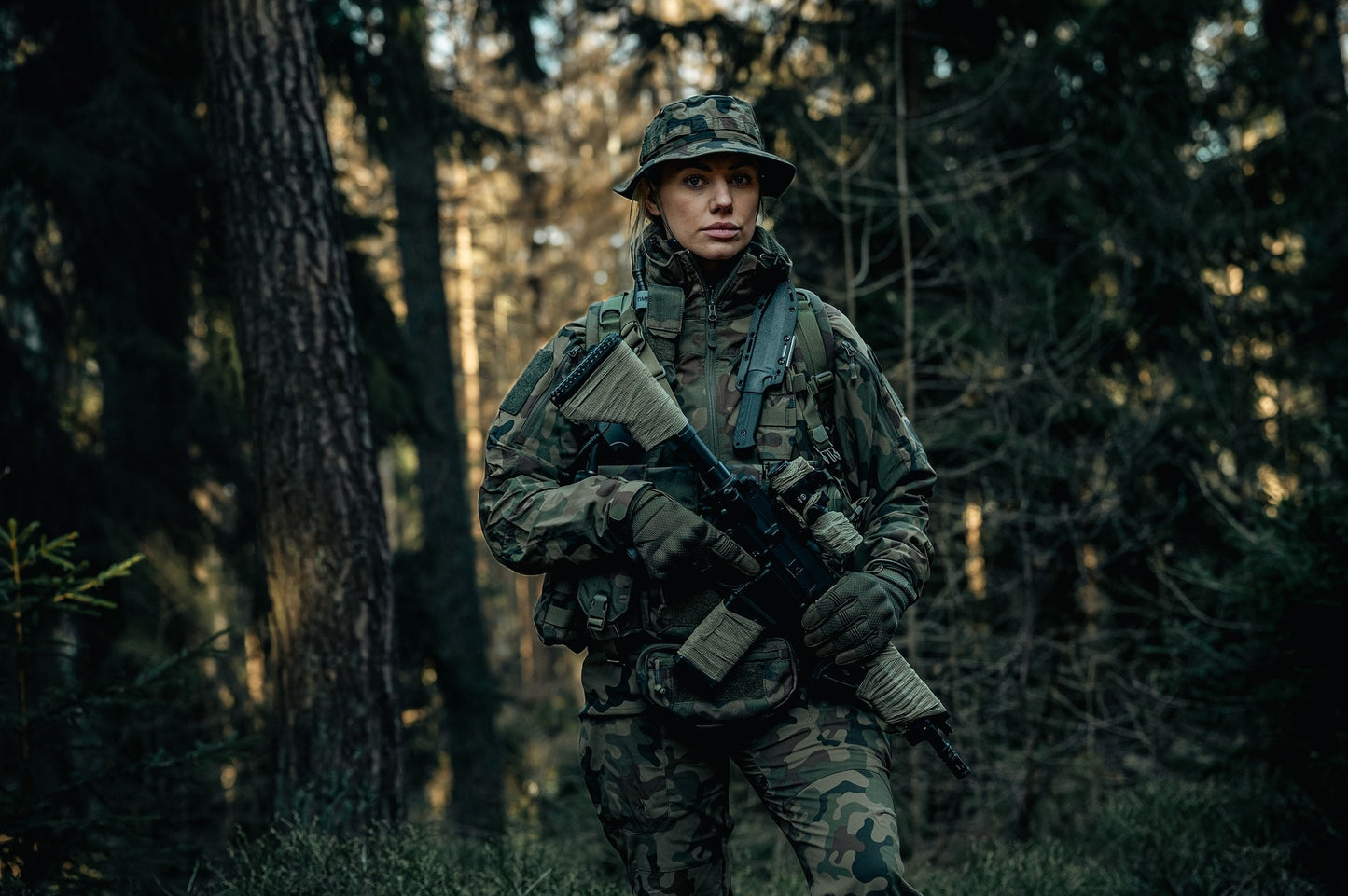 Zawieszenie taktyczne Helikon 2-punktowe - Olive Green