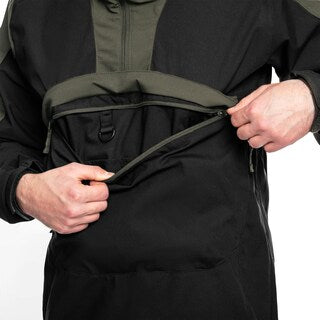 Kurtka Helikon Woodsman Anorak - Black/Taiga Green