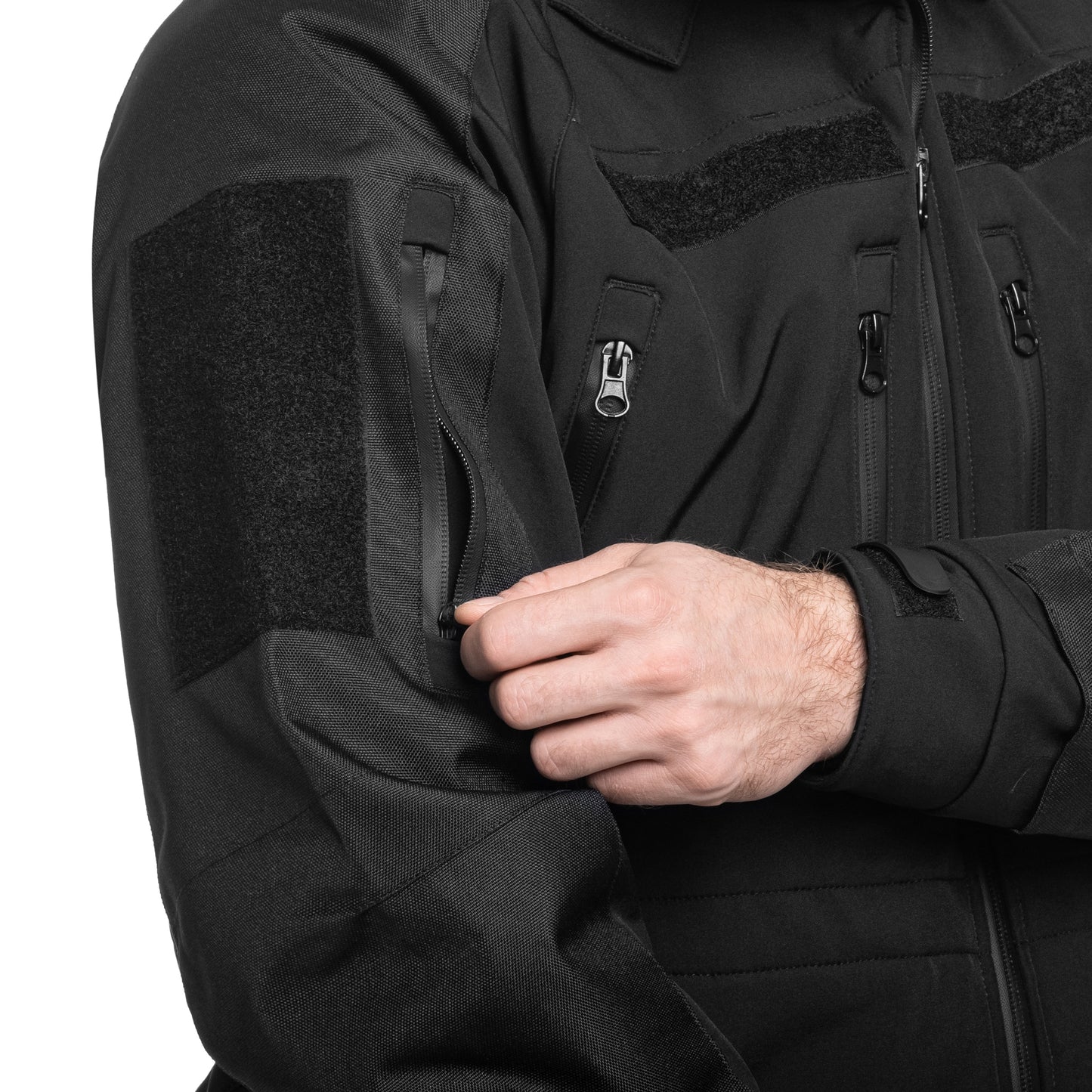 Kurtka Mil-Tec Softshell Plus - Black