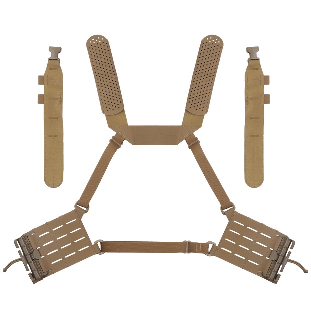 Szelki taktyczne Wosport Chest Rig Arc - Coyote Brown