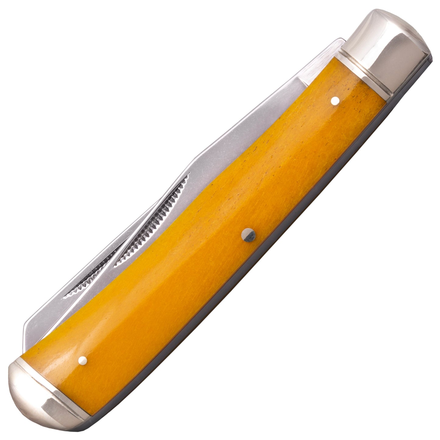 Nóż składany Cold Steel Trapper 8Cr13MoV - Yellow Bone