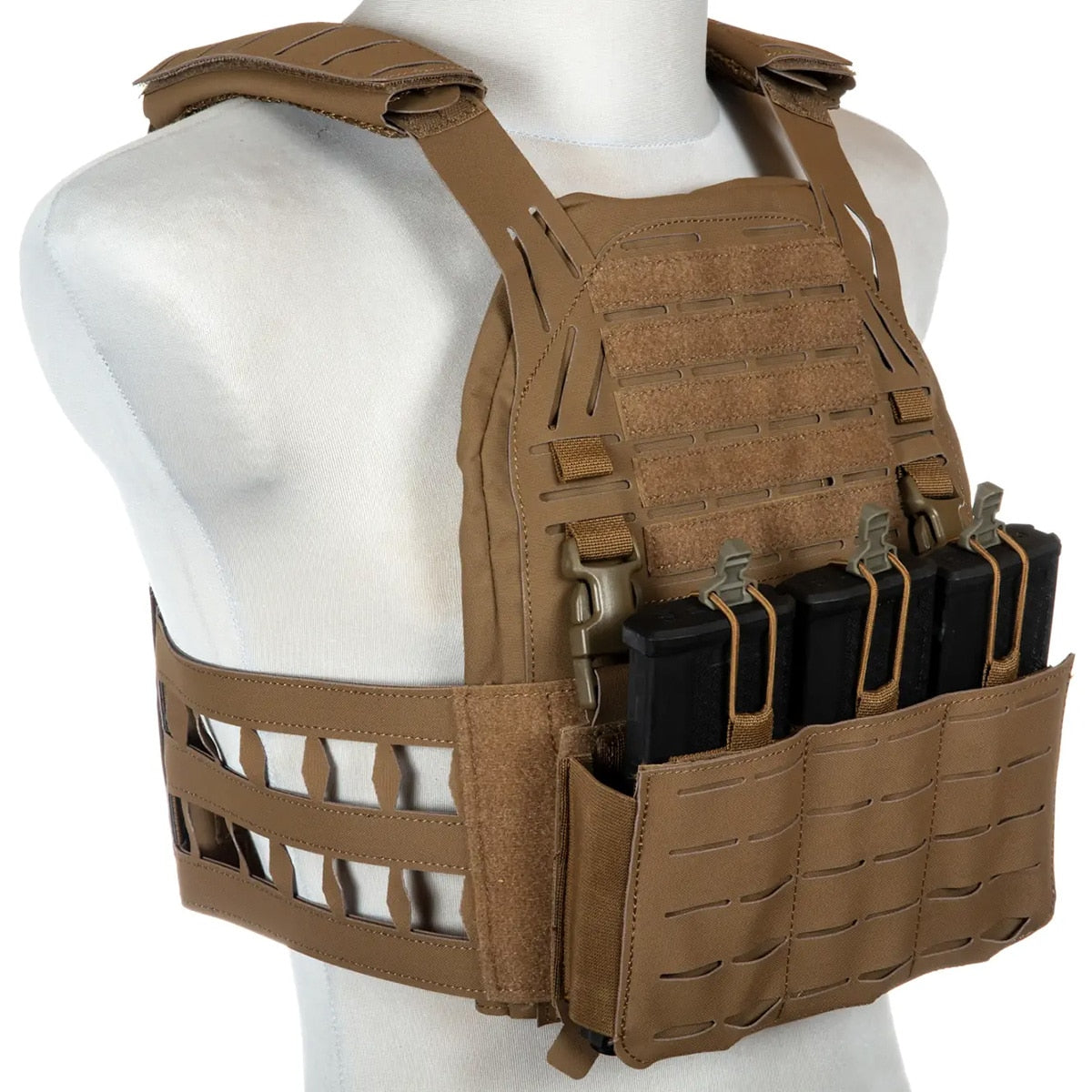 Kamizelka taktyczna Primal Gear Laser-Cut Stegadon - Coyote Brown