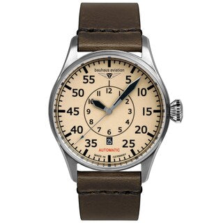 Zegarek Bauhaus Aviation Automatic 27565 - Beige