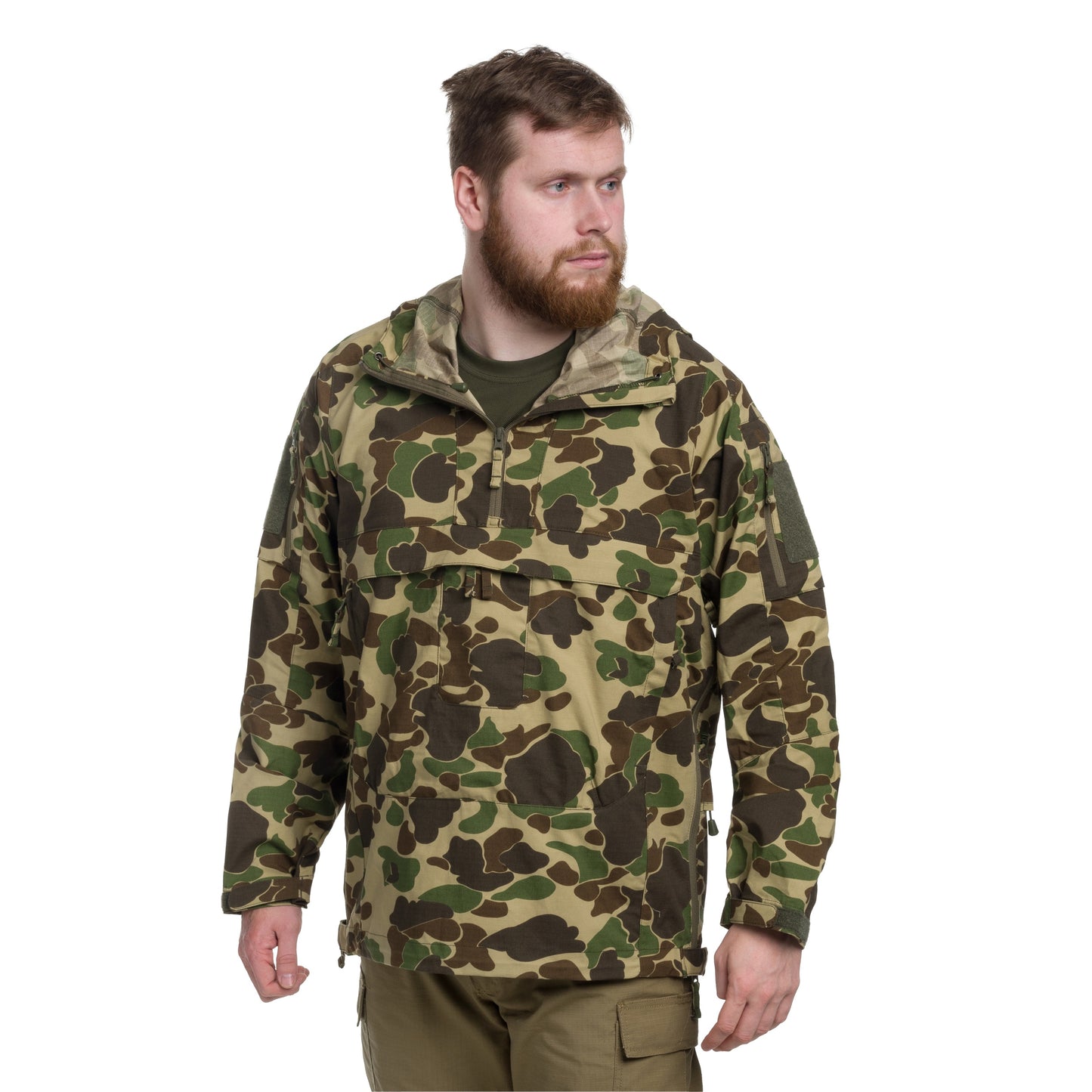 Kurtka Helikon Anorak Tracer PolyCotton Stretch Rip-Stop - Duck Hunter