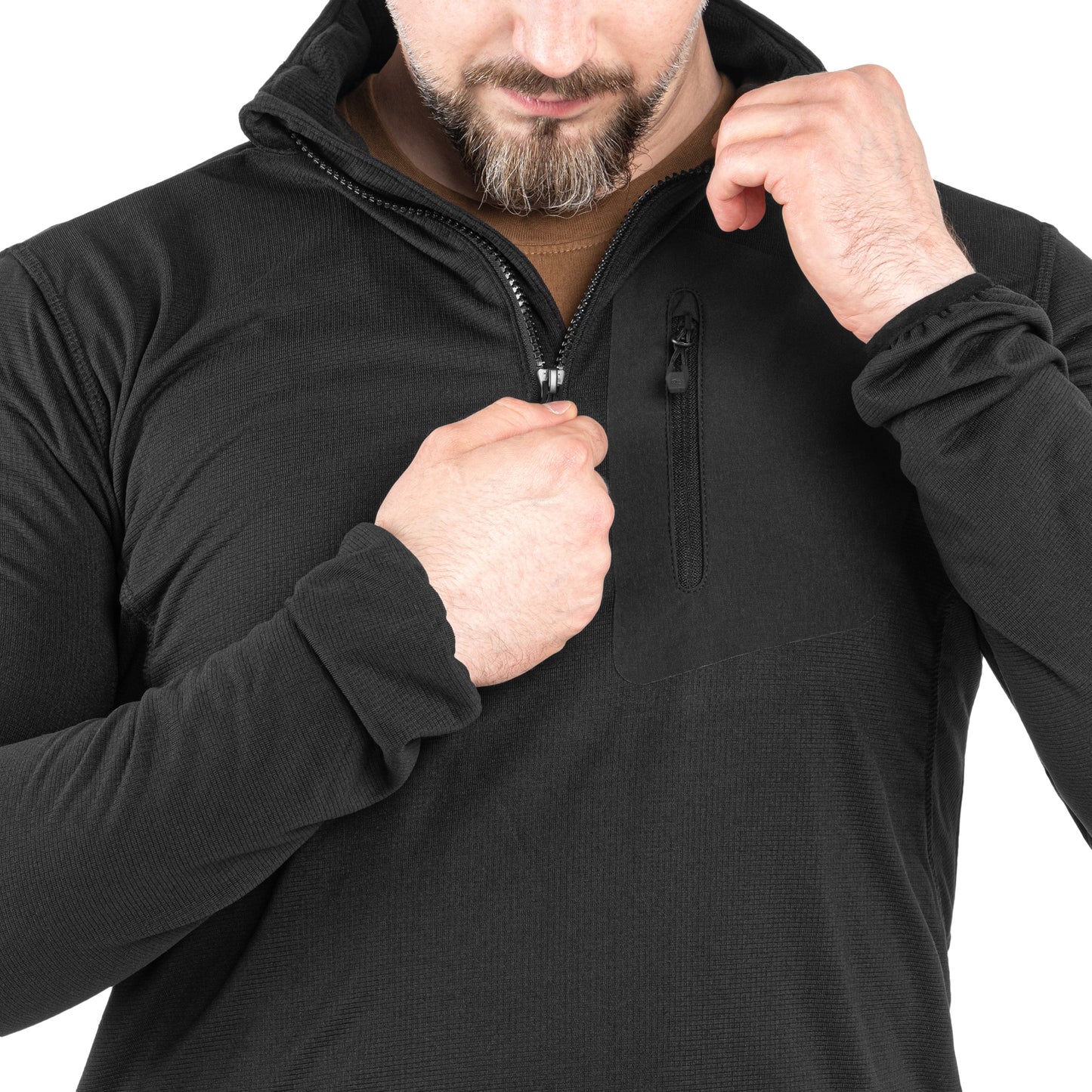 Polar Highlander Forces Tactical Hirta Fleece - Black