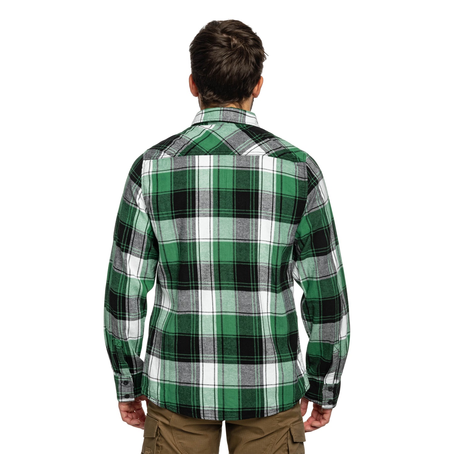 Koszula Brandit Check Shirt - Green/Black/White