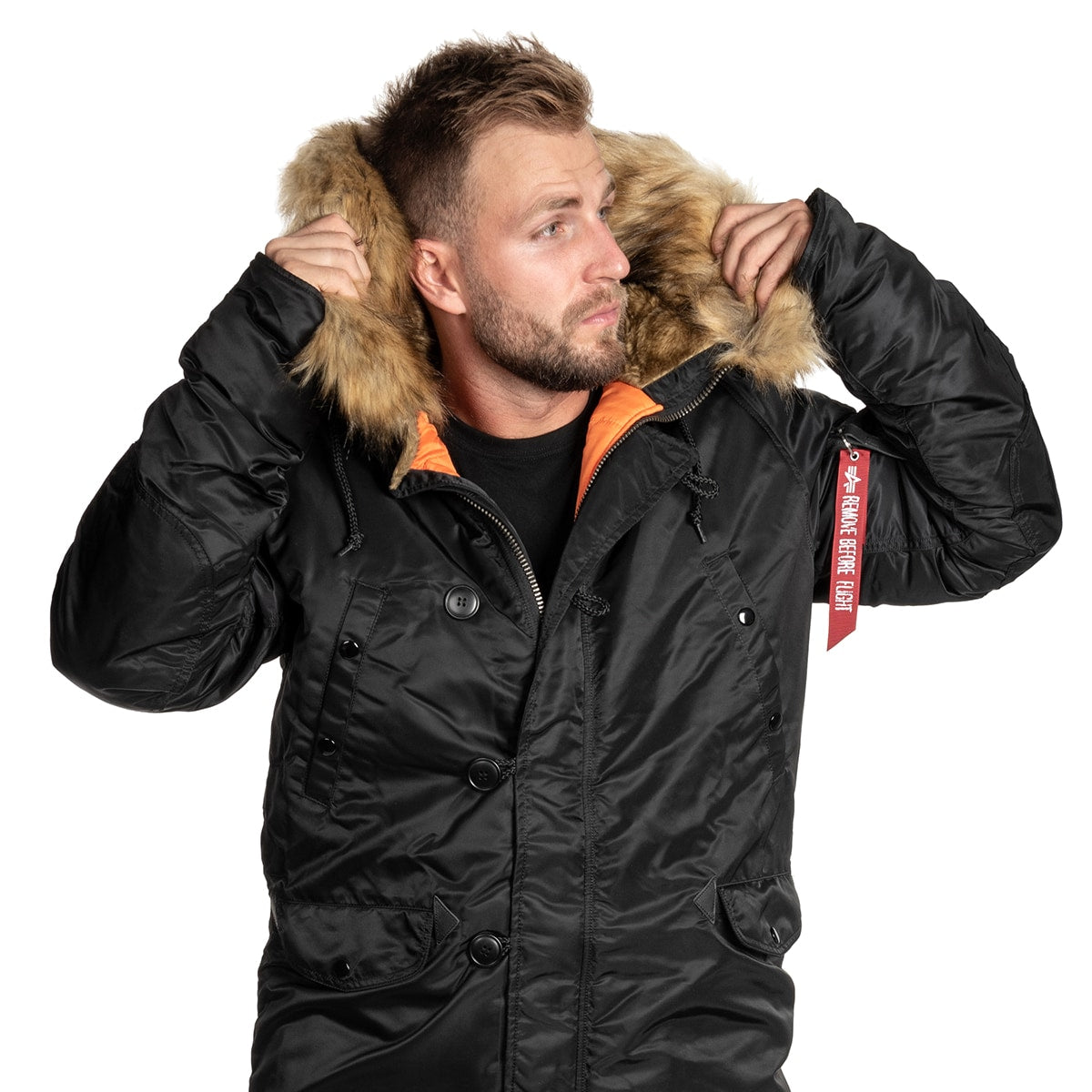 Kurtka Alpha Industries N3B VF 59 Fitted - Black
