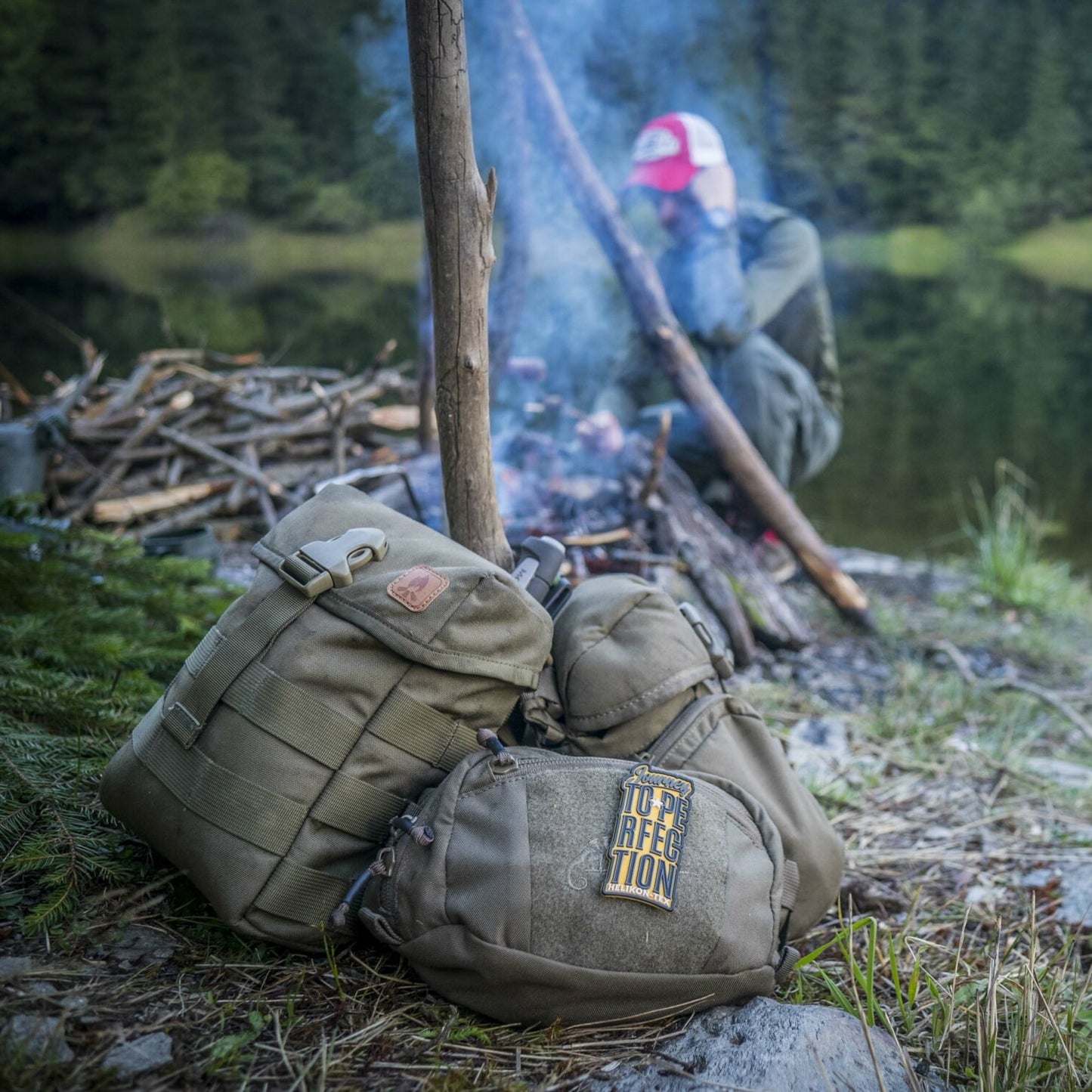 Kieszeń Helikon E&E Pouch - Olive Green