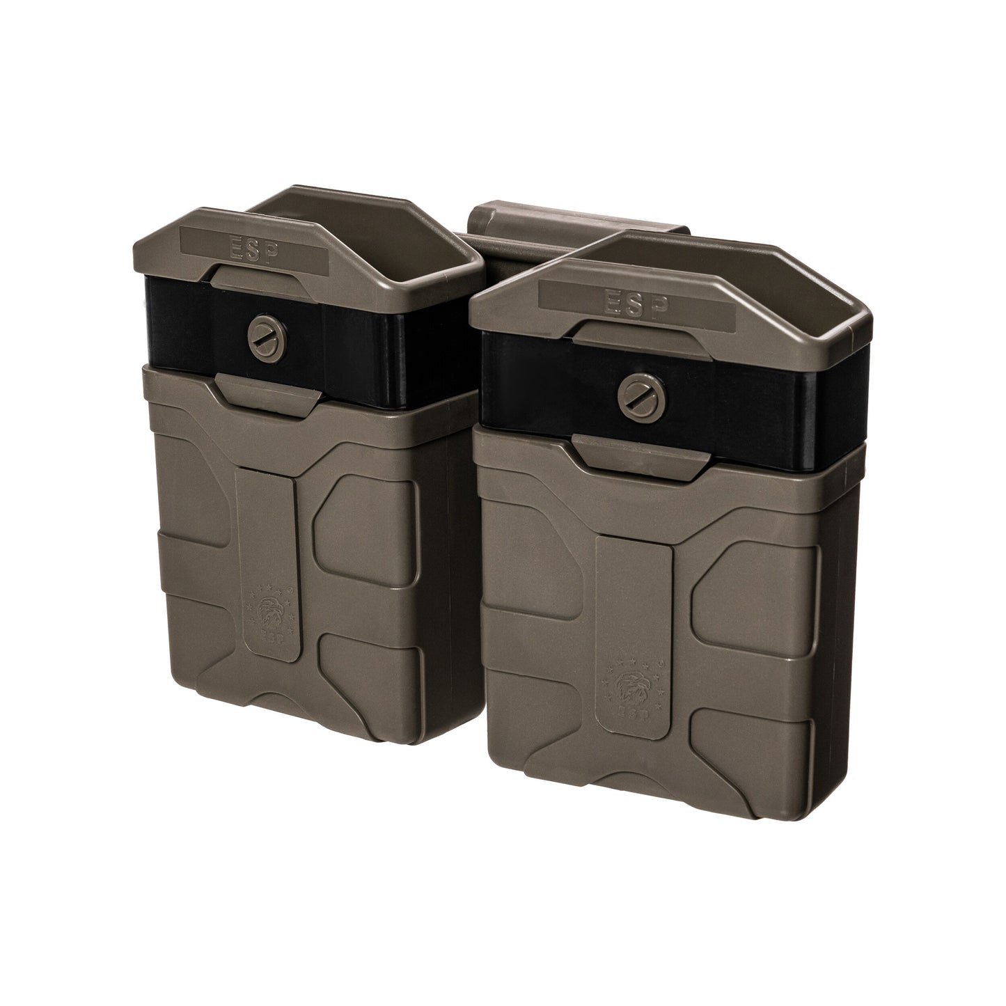 Podwójna ładownica ESP z montażem UBC-03 Clip na magazynki AR - Olive Drab
