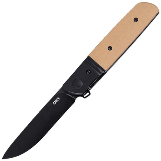 Nóż składany CRKT Bamboozled Tanto - Brown