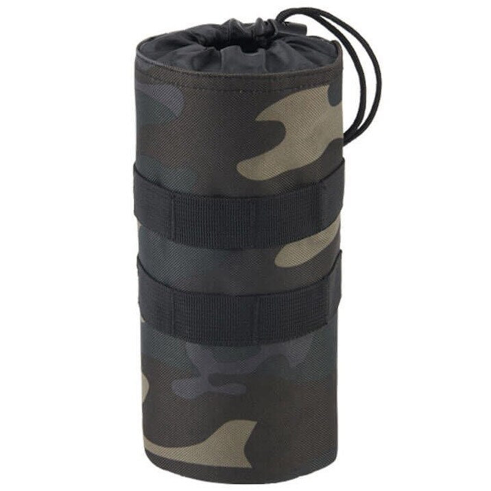 Pokrowiec na butelkę Brandit Bottle Holder I - Dark Camo